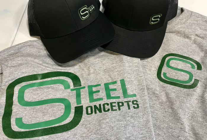 Steel Concepts branding